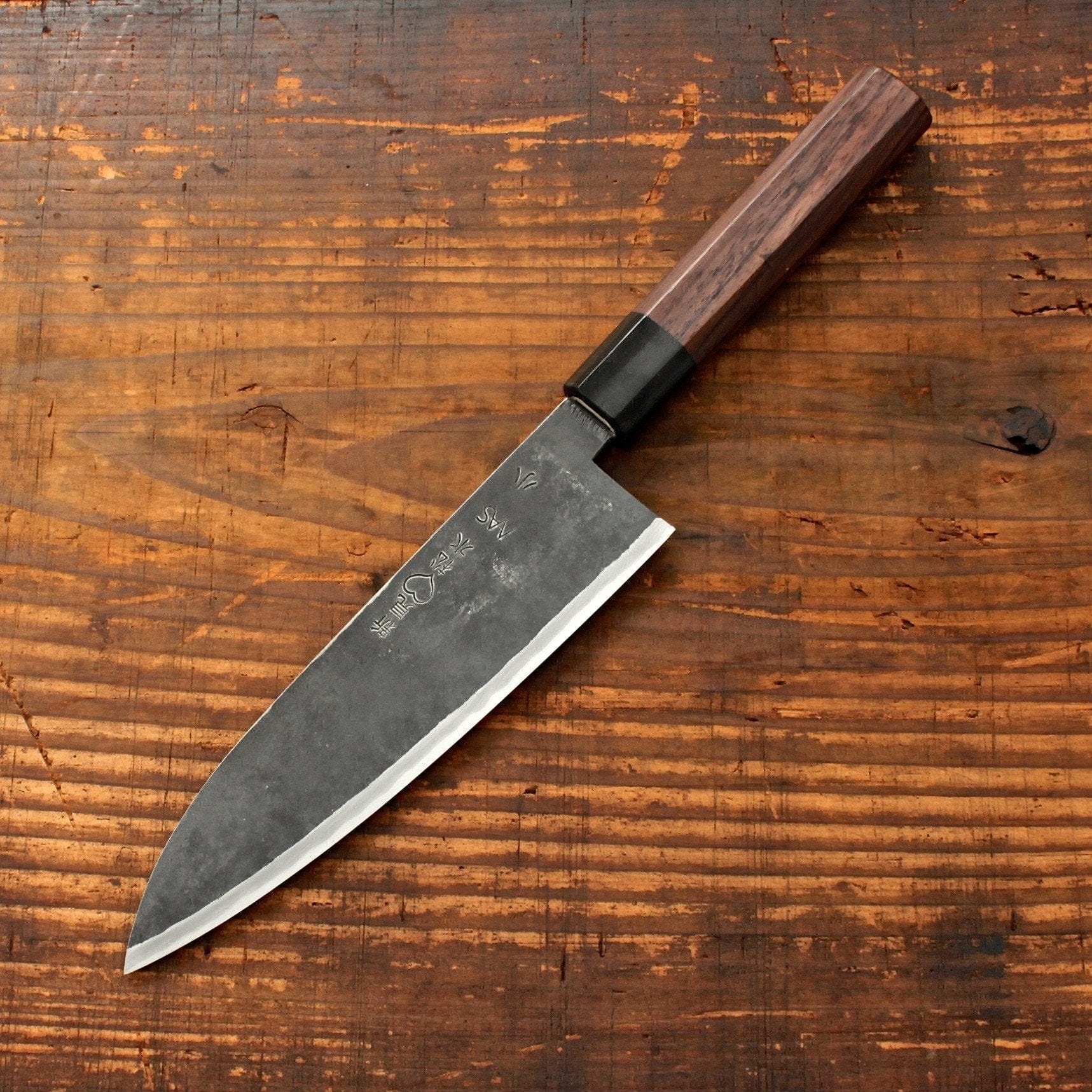 Takeda Stainless Aogami Super Sasanoha Gyutou 180mm (7.1