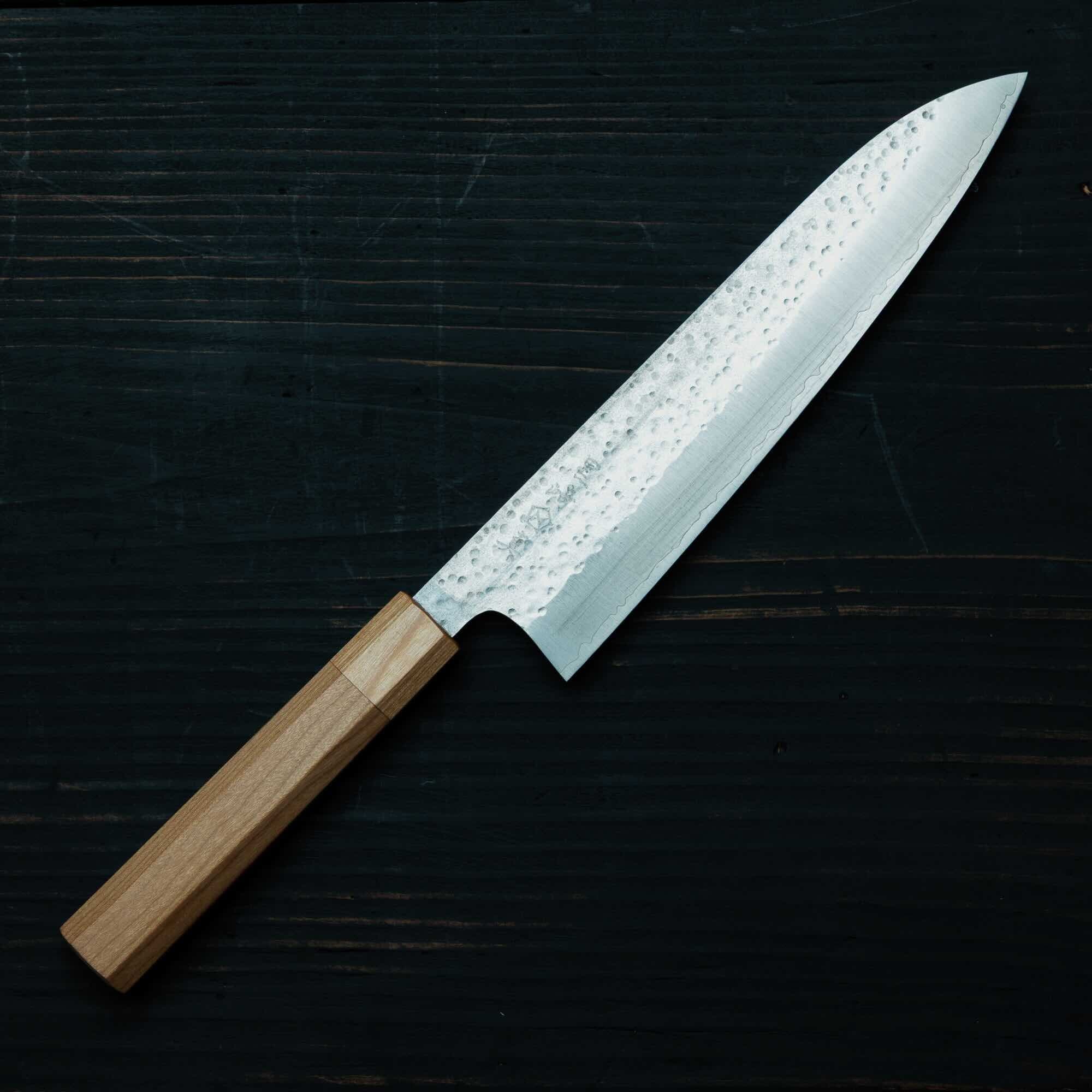 【カトーココノカドー】日本陸軍　尉官用刀緒 Makoto Kurosaki SG2 Gyutou 210mm (8.2