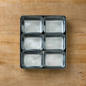 Mise en Place Yakumi Pan - 6 Compartment with Lid