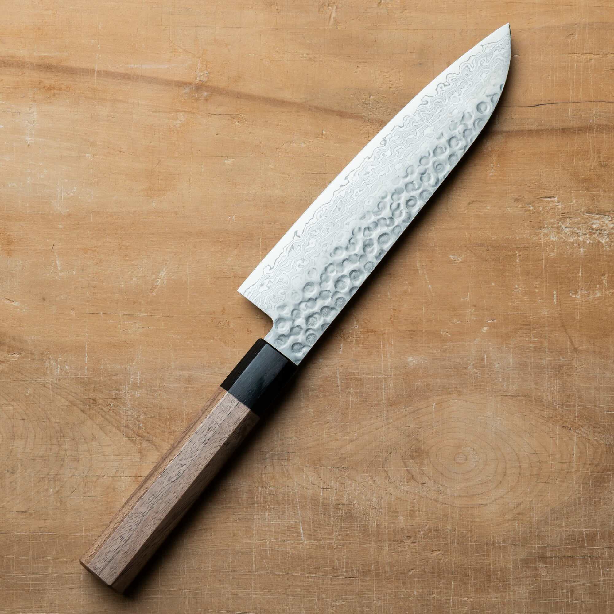 オールステンレス包丁 さやか（SAYAKA 3 Layers Damascus） Syosaku Japanese Vegetable Best Sharp Kitchen Chef Knife Shaded Damasc