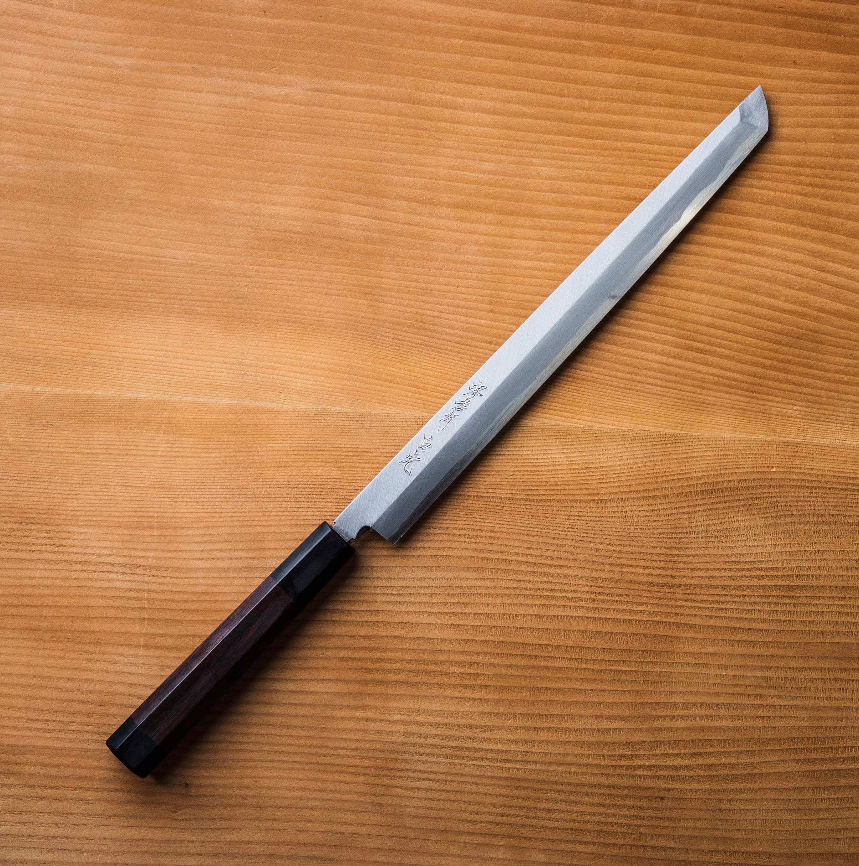 Sakai Takayuki Kasumitogi White Steel Takohiki 270mm