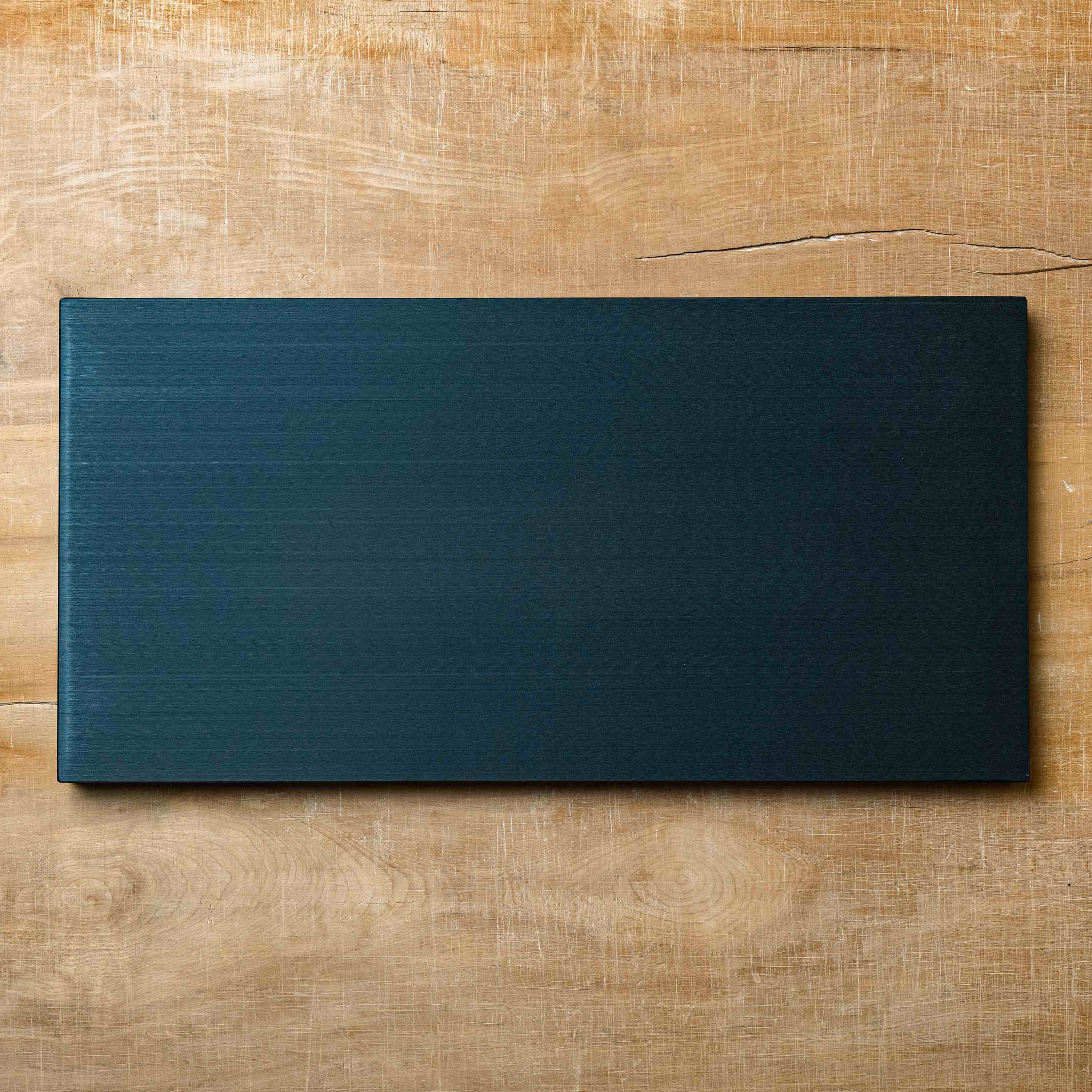 Tenryo Black Grainy High Contrast Cutting Board 39.4 x 15.75 x 0.75