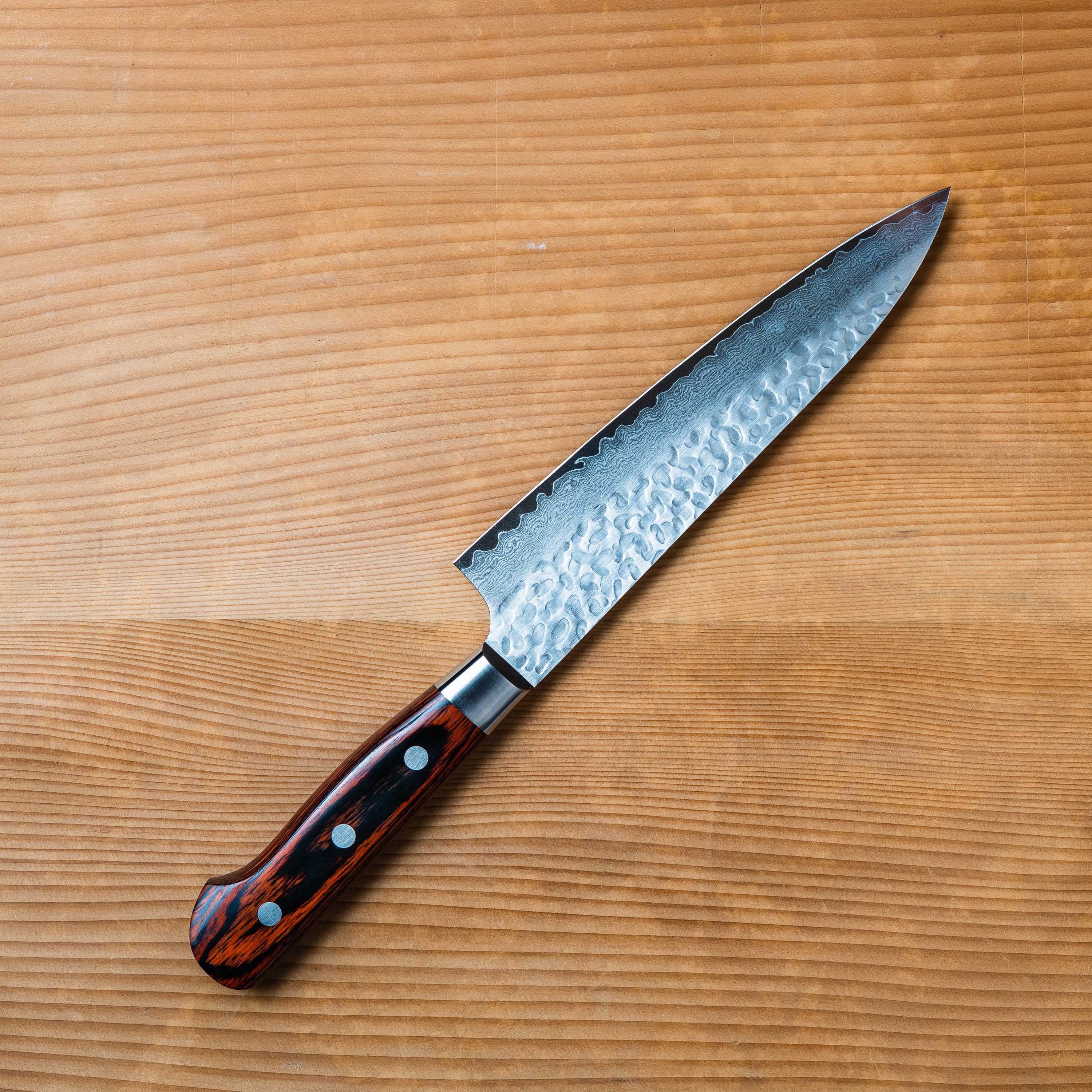 牛刀 SAKAI TAKAYUKI 全長39,5cm刃27cm ★送料無料 堺 孝行 グランドシェフ スウェーデン鋼 牛刀包丁 240mm – 清助刃物