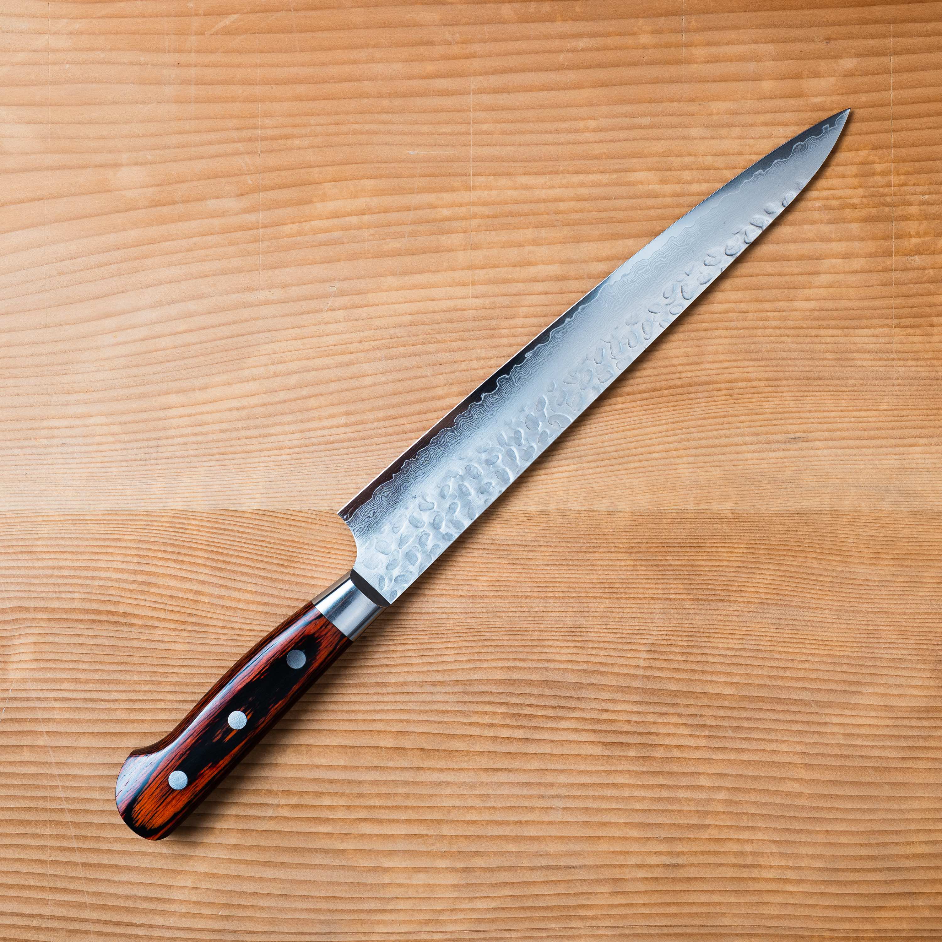 SV33 タカユキ Sakai Takayuki 33 Layer Damascus Sujihiki 240mm (9.4