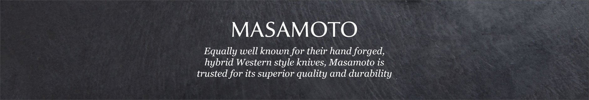 Masamoto Knives