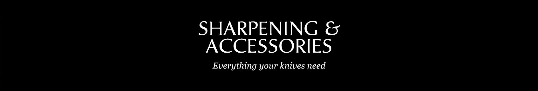 Knife Sharpening Accessories