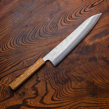 Kazan Ginsan Nashiji Gyutou 210mm (8.2