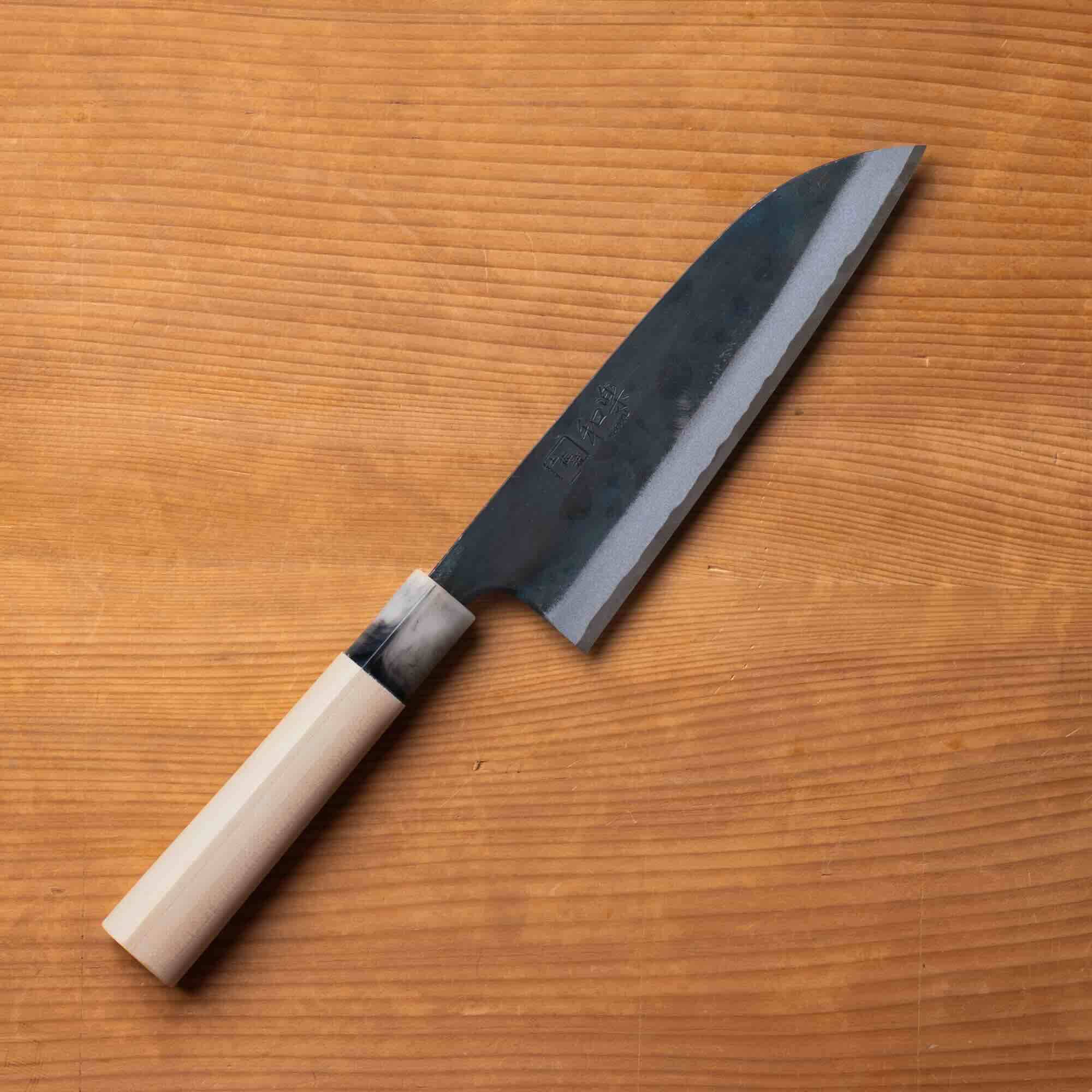 Karaku Aogami Santoku 165mm (6.5