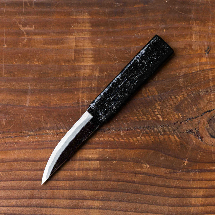 Takeda Stainless AS Kogatana with Black Lacquer Handle