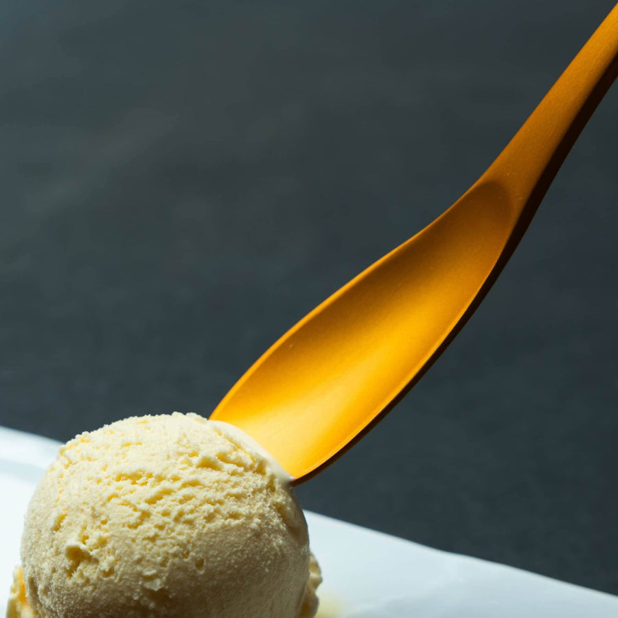 Gold Ice Cream Spoon