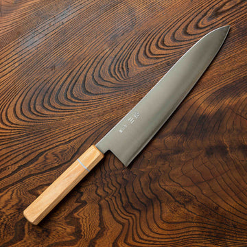 Kazan Aogami Super Gyutou 240mm (9.4