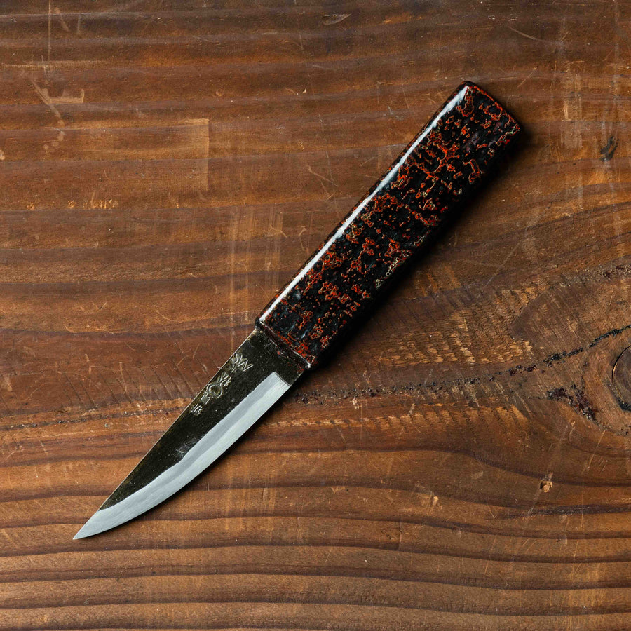 Takeda Stainless AS Kogatana with Brown Lacquer Handle