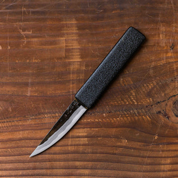 Takeda Stainless AS Kogatana with Matte Black Lacquer Handle
