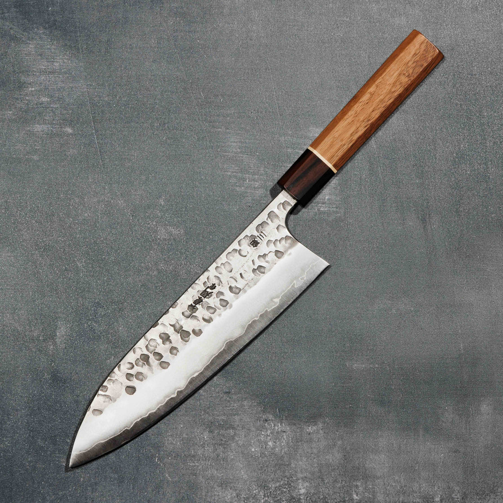 Matsubara Ginsan Tsuchime Gyutou 210mm – Chubo Knives