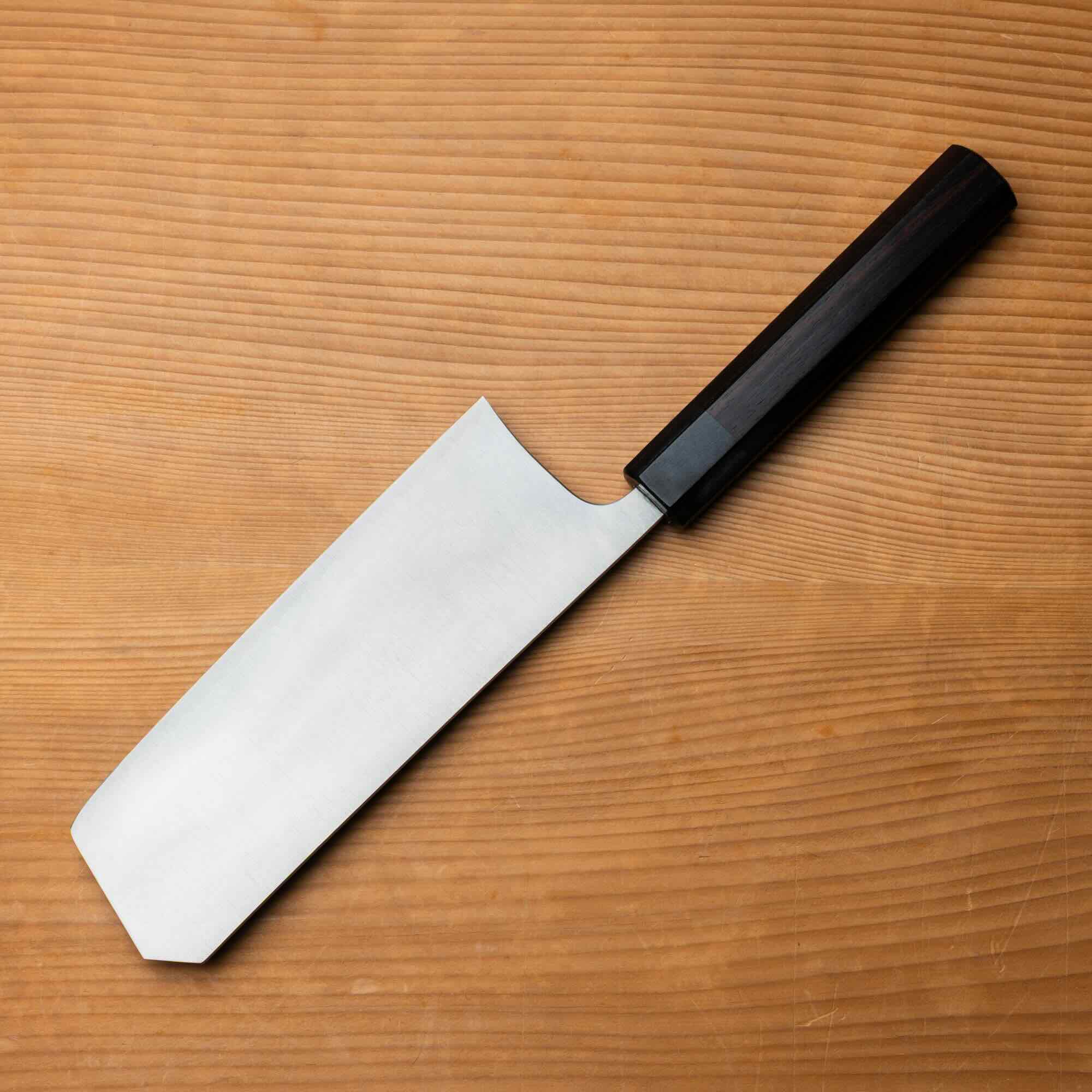 Shibata Koutetsu Chromax Boss Nakiri 170mm