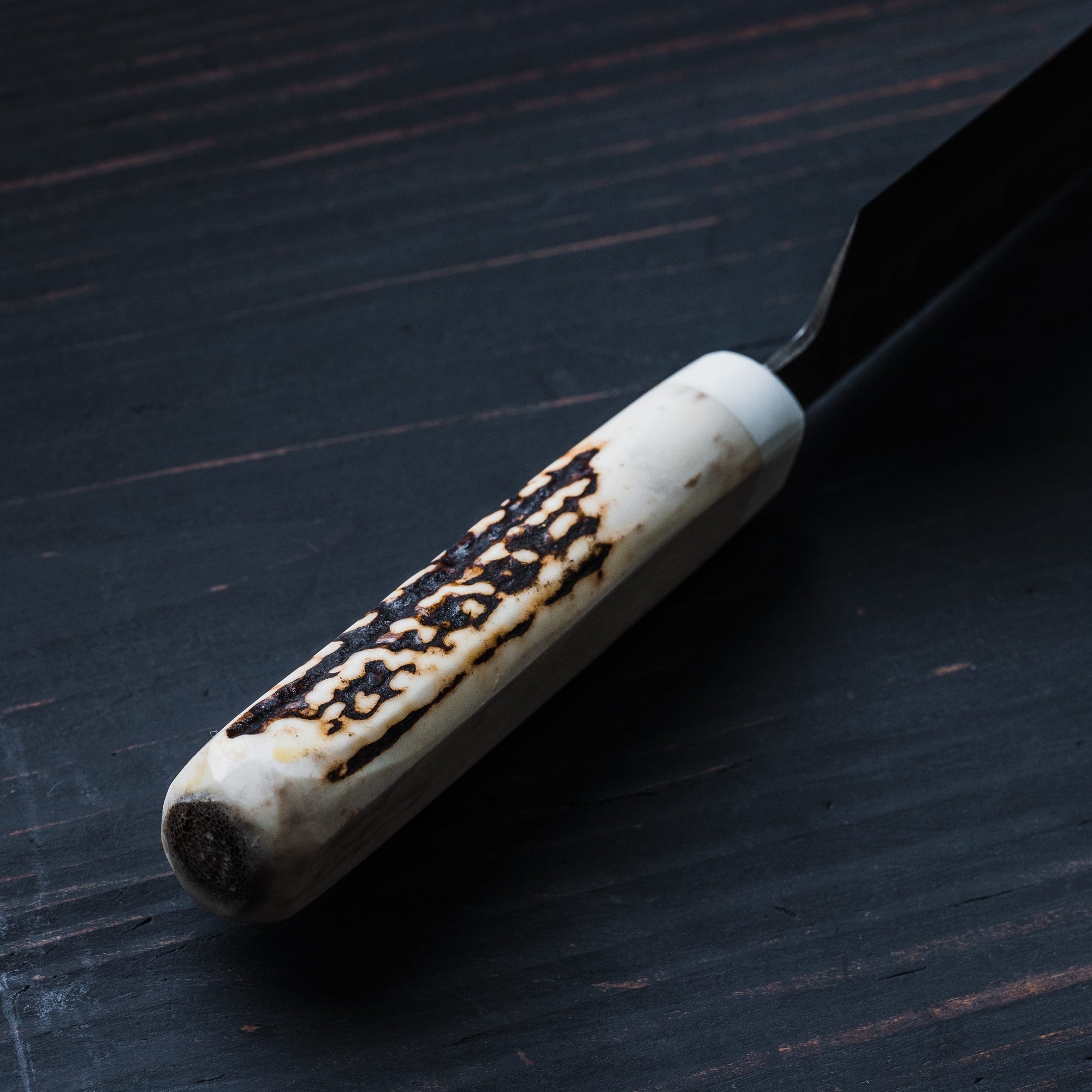 Sakai Takayuki Stag Sugihara Damascus Gyutou 210mm (8.2")