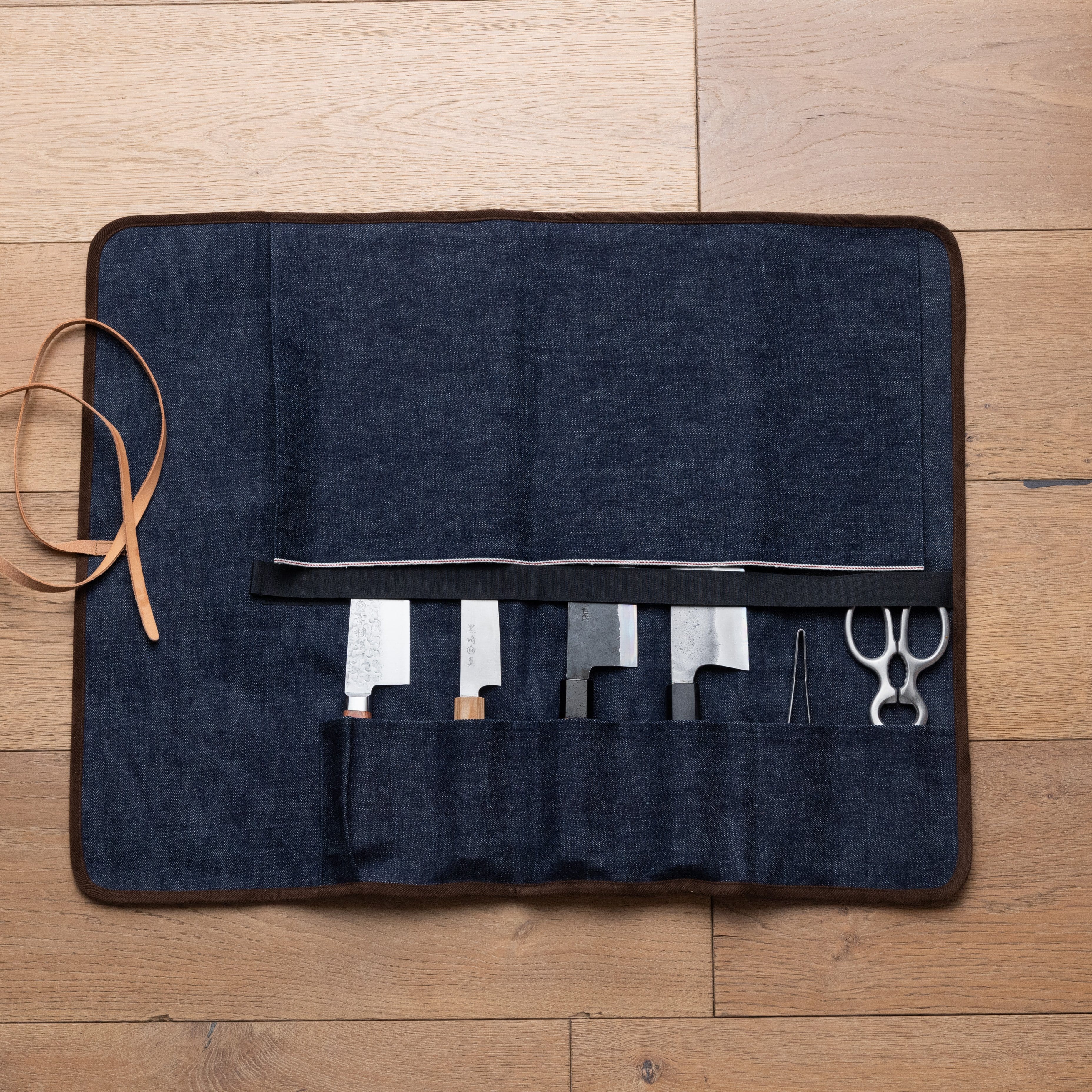 Denim Knife Bag by Japan West Tools | Chubo Knives