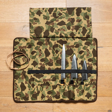 Camouflage Knife Bag by Japan West Tools