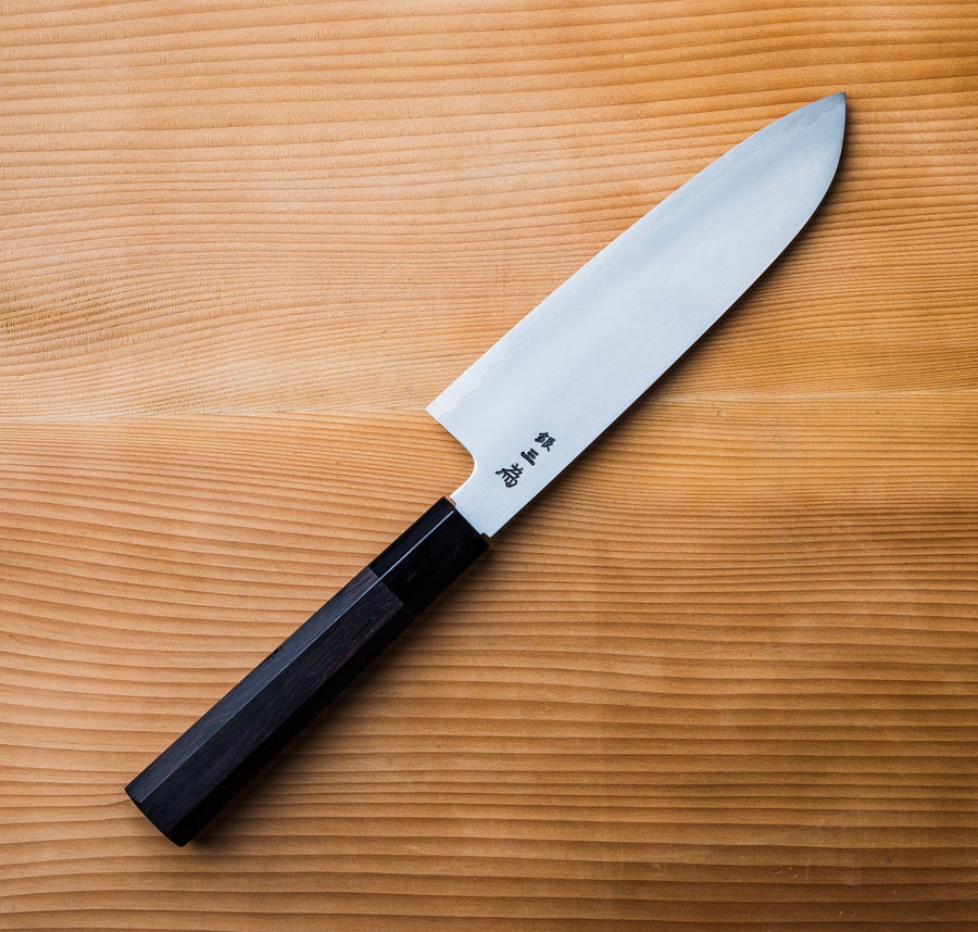 Sakai Takayuki Ginsanko Santoku 180mm (7.1