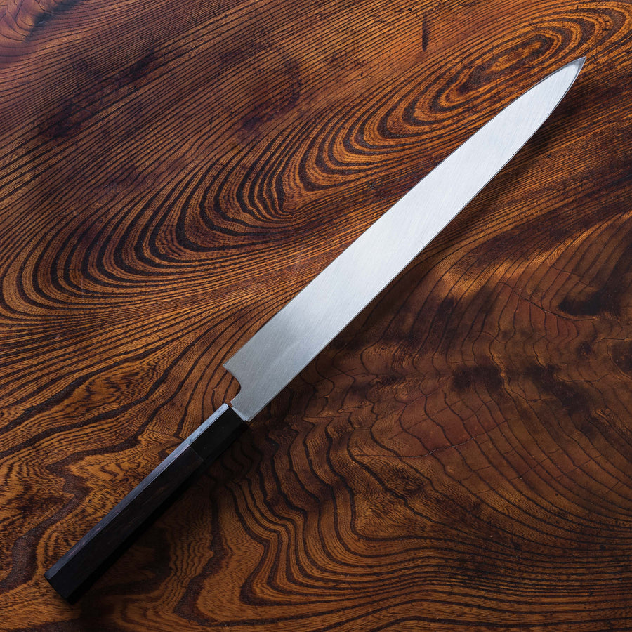 Sakai Takayuki Blue Steel Honyaki Yanagi 330mm (13