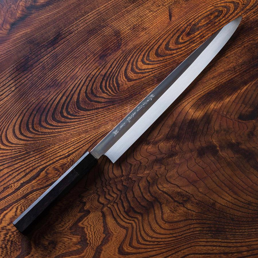 Sakai Takayuki Blue Steel Honyaki Yanagi 330mm (13