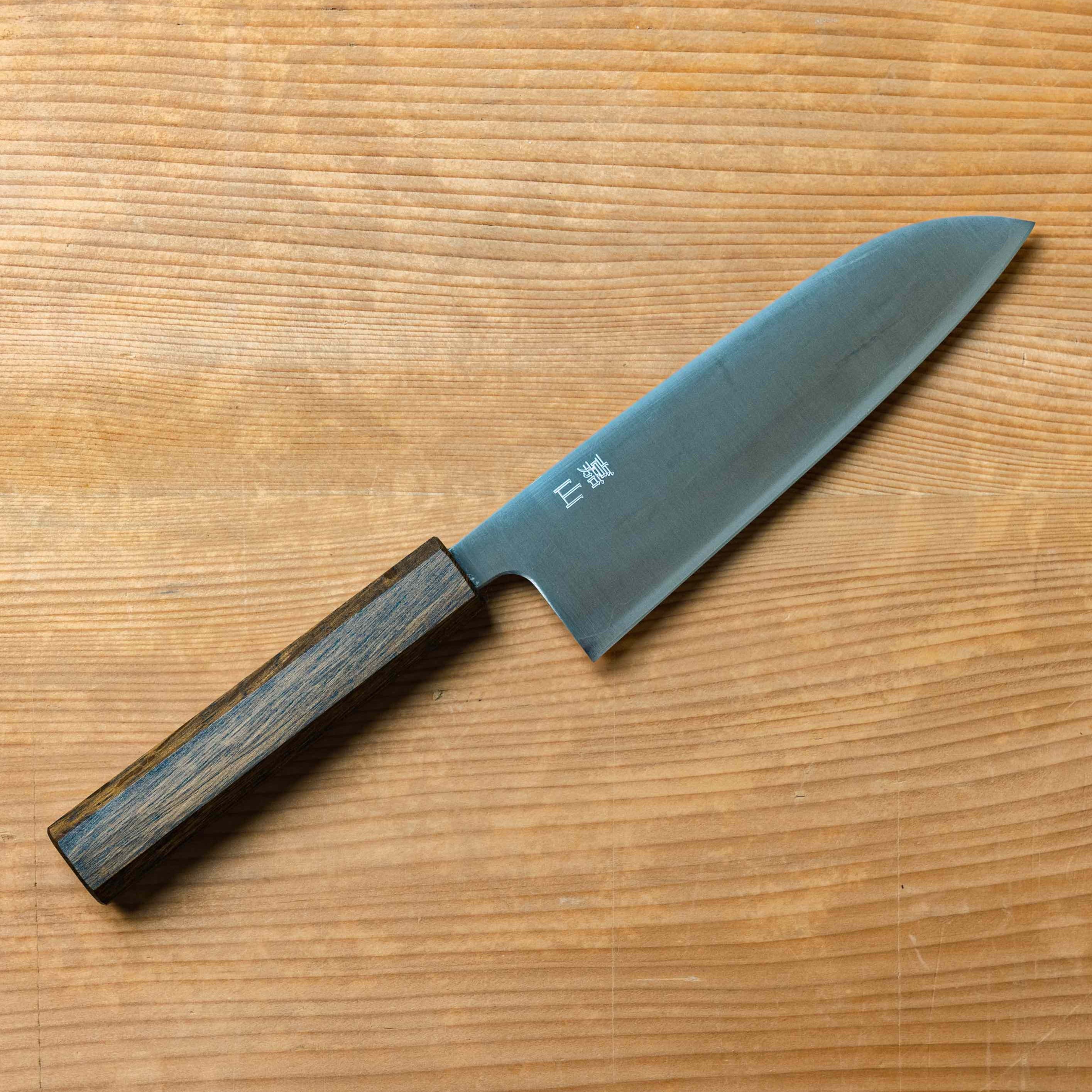 Kazan Ginsan Migaki Santoku 170mm (6.7