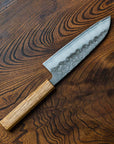 Kazan Ginsan Nashiji Santoku 170mm (6.7")