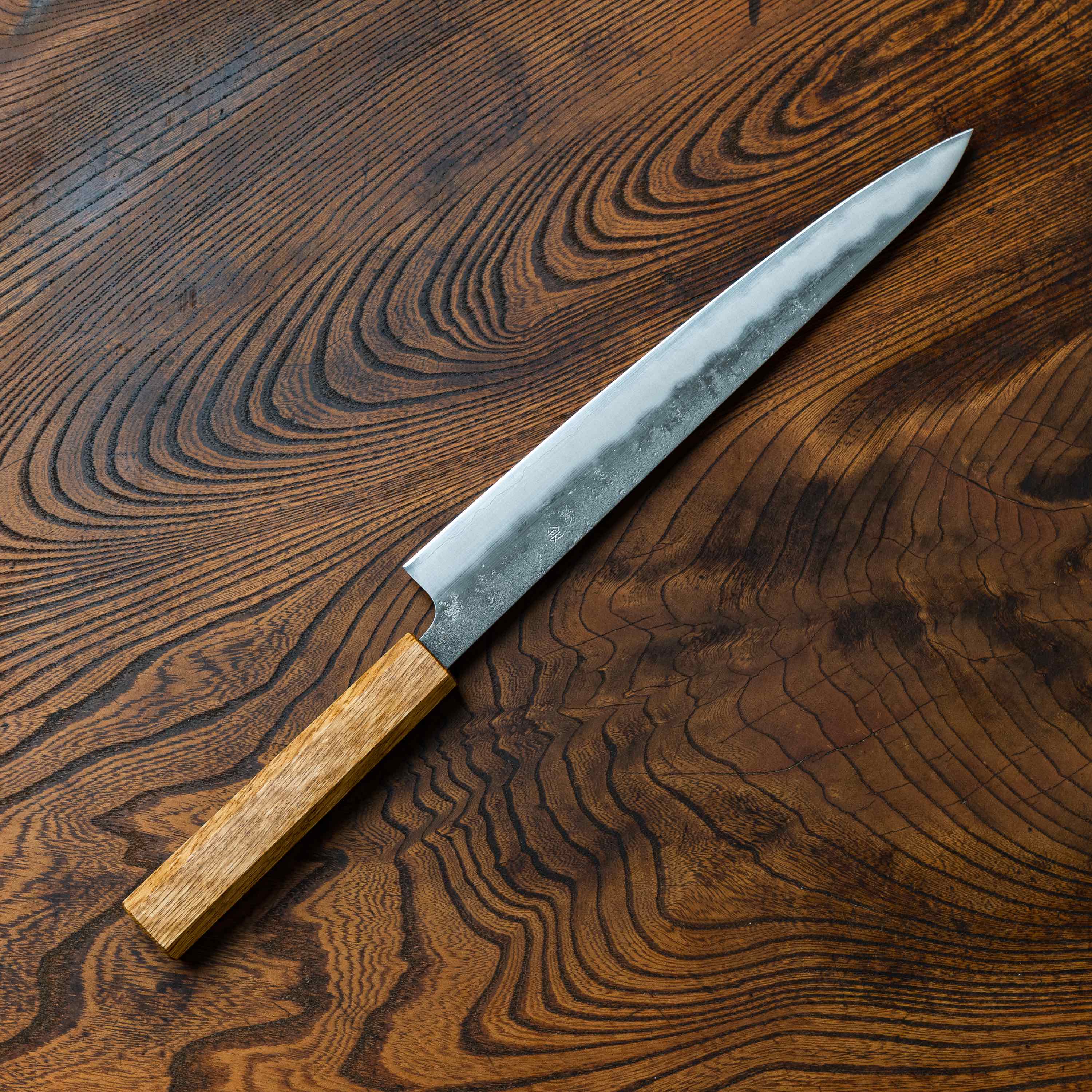 Kazan Ginsan Nashiji Sujihiki 240mm (9.4