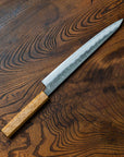 Kazan Ginsan Nashiji Sujihiki 240mm (9.4")