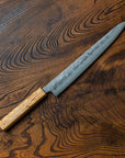 Kazan Ginsan Nashiji Sujihiki 240mm (9.4")