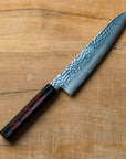 Sakai Takayuki 33 Layer Nanairo Wa-Gyutou 210mm (8.2") w/ Marbled Red Handle