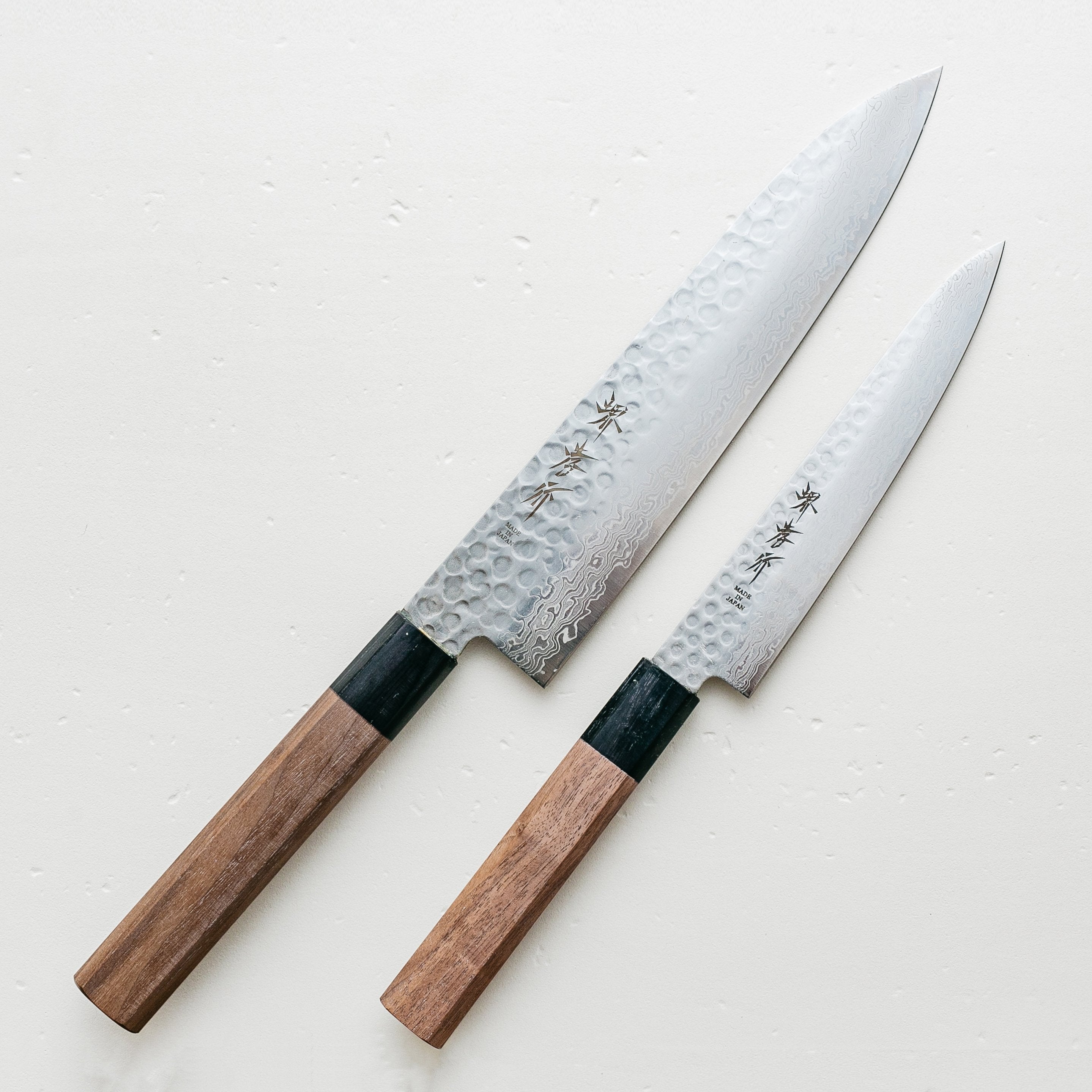 SAKAI TAKAYUKI CAKE KNIFE 390mm 極上　本焼 Sakai Takayuki 33-Layer VG10 Damascus Hammered Japanese