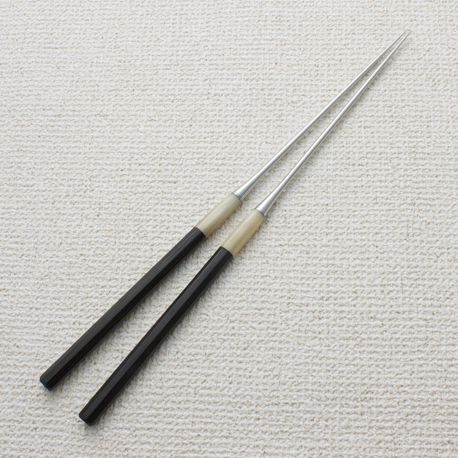 Plating Chopsticks (Moribashi) Ebony 150mm (5.9
